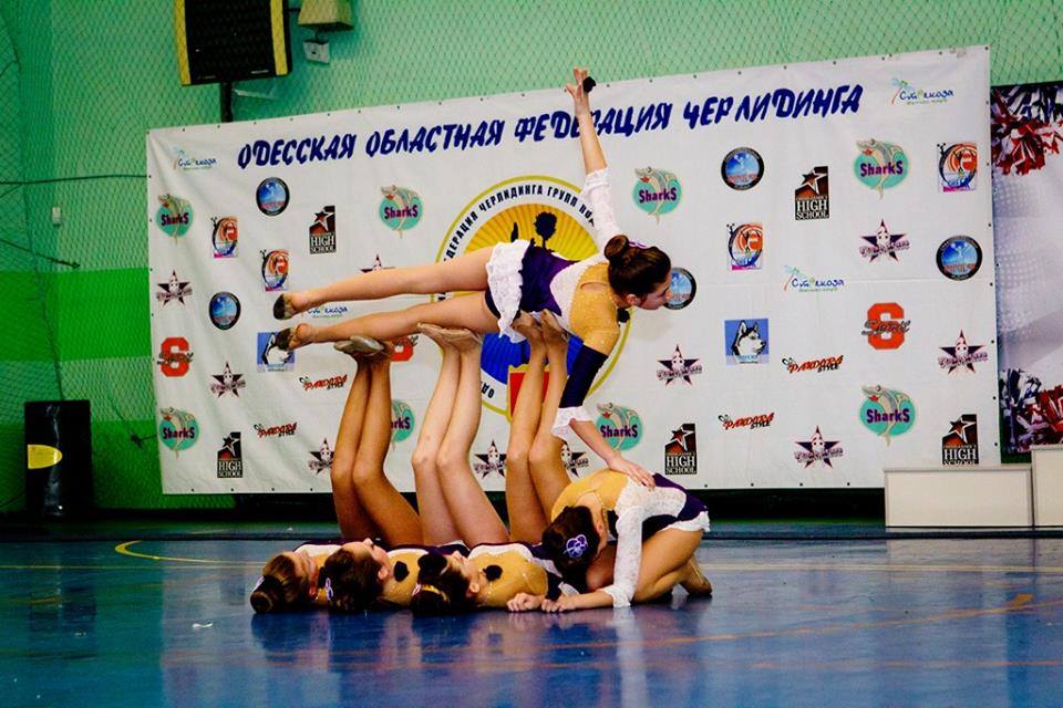 В "Академии" спорта состоялся Кубок Одесской области по чирлидингу
