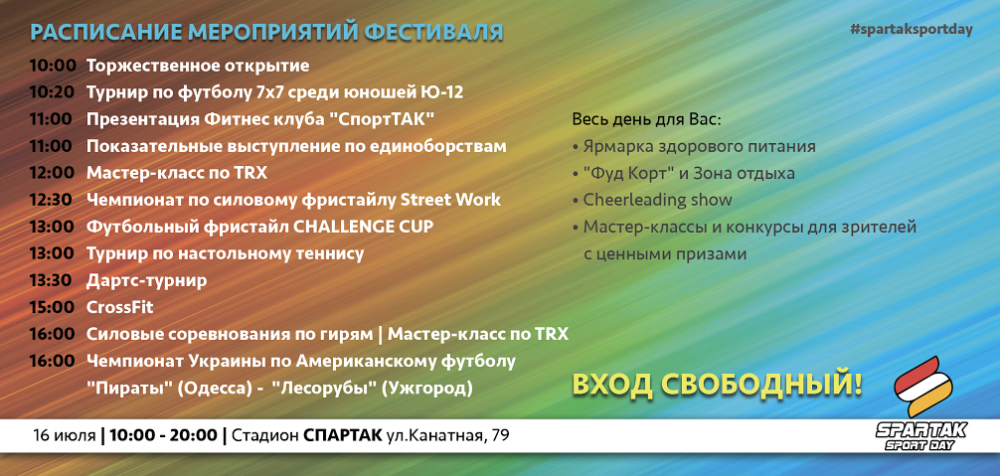 В Одессе открыли обновленный «Спартак»