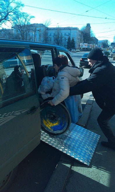 Выделен микроавтобус для нужд переселенцев