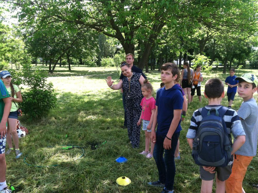 В сквере Партизанской славы отпраздновали День защиты детей