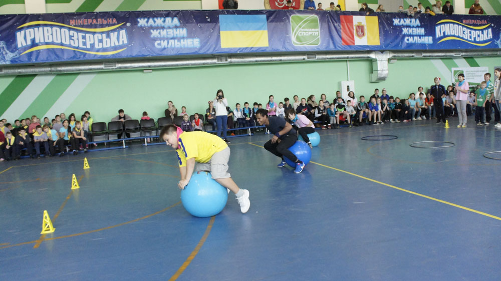 В Академии спорта прошла Олимпийская елка